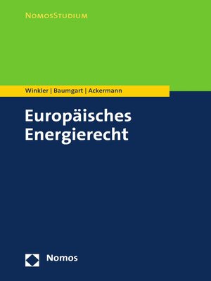 cover image of Europäisches Energierecht